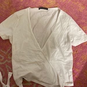 Brandy Melville wrap top